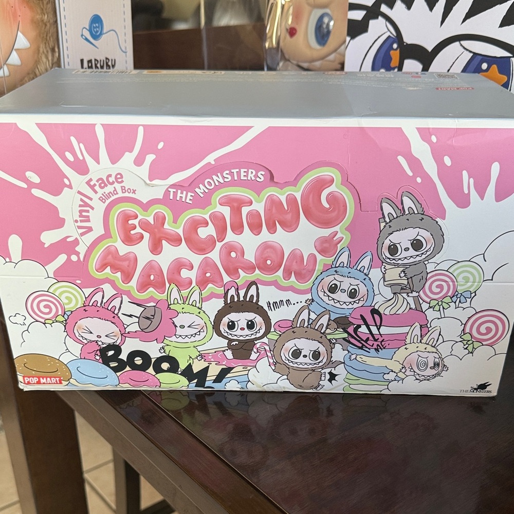 Pop Mart Exciting Macaron Vinyl Face Blind Box - Pink